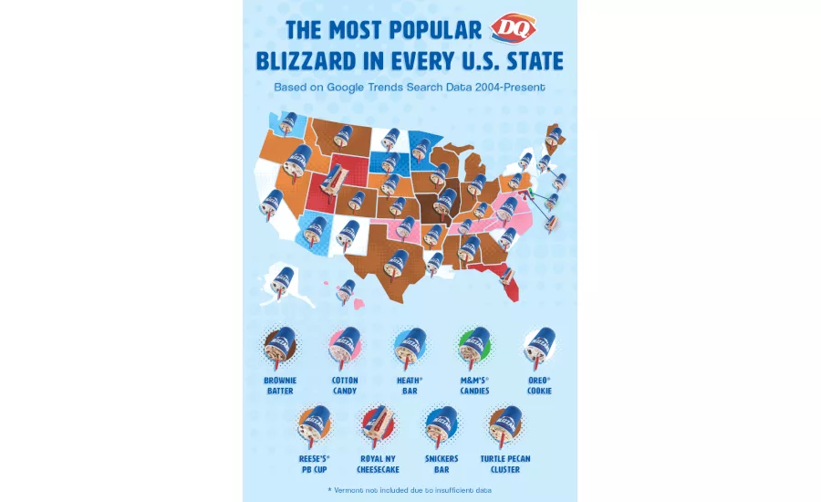 Fun Friday: Snacking preferences across generations, free DoubleTree cookies, most popular DQ Blizzards by state