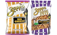 Zapp's debuts cheesy kettle chips, cinnamon pretzels Zapp's debuts cheesy kettle chips, cinnamon pretzels