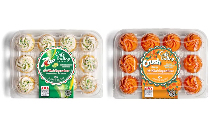 Café Valley introduces 7UP, Crush soda mini cupcakes | Snack Food