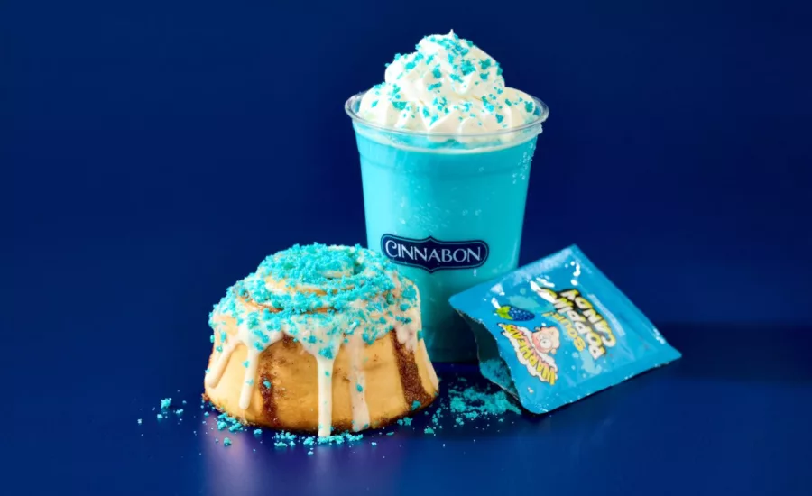 Cinnabon puckers up with Warheads-topped cinnamon buns