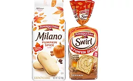 Pepperidge Farm Pumpkin Spice Milanos, Swirl Bread return