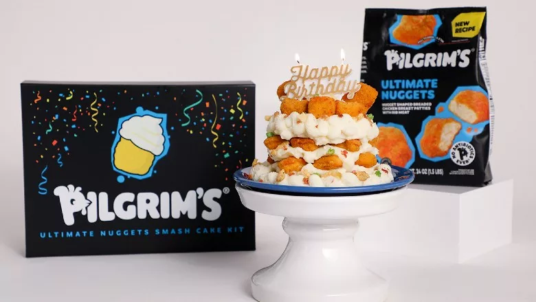 Pilgrim's smash cake