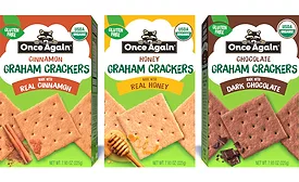 Once Again debuts gluten-free Graham Crackers