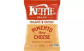 Kettle Brand debuts Spicy Pimento Cheese chips