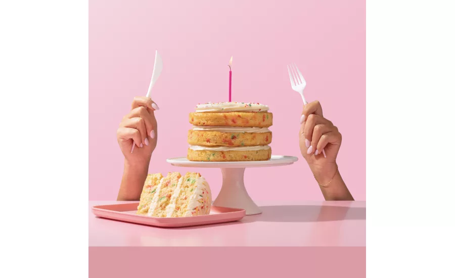 Crumbl turns 7, launches Confetti Celebration Cake