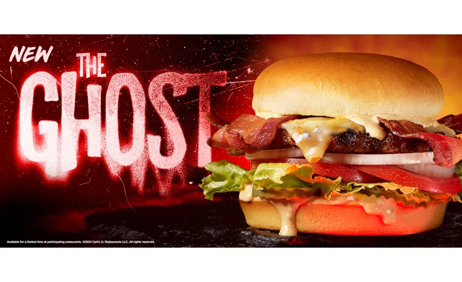 Carl's Jr. The Ghost burger