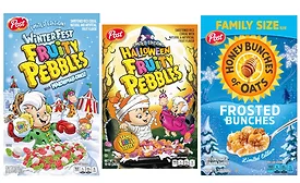 Post Halloween and winter cereals