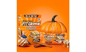 Fitcrunch debuts pumpkin spice muffin-flavored bars