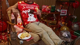 Hot Pockets holiday sweater