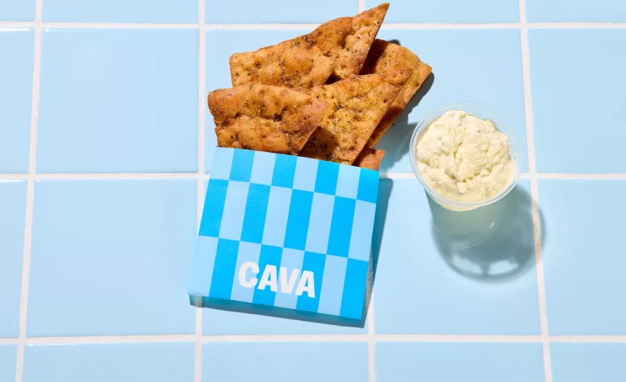 Cava launches first new flavor of its pita chips