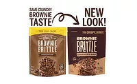 Brownie Brittle shakes up its packaging Brownie Brittle shakes up its packaging