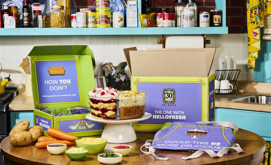 HelloFresh brings 'Friends' trifle meal to life