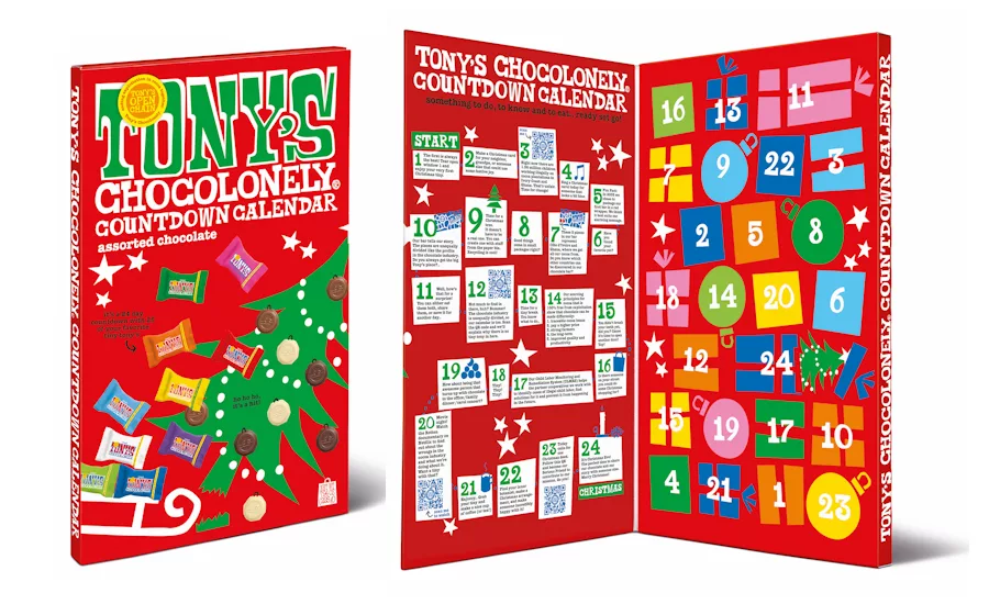 Tony's Chocolonely launches Countdown Calendar