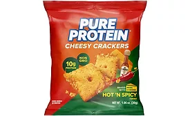 Pure Protein launches Hot 'N Spicy Cheesy Crackers