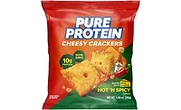 Pure Protein launches Hot 'N Spicy Cheesy Crackers Pure Protein launches Hot 'N Spicy Cheesy Crackers