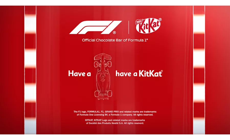 KitKat Formula 1 partnership