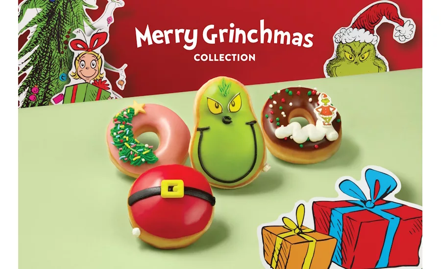 Krispy Kreme brings Dr. Seuss's Who-ville to life | Snack Food