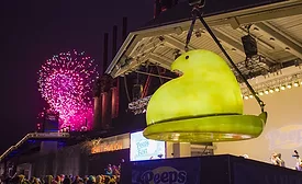 Peeps to ring in new year with 400-pound candy chick drop