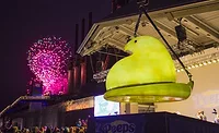 Peeps to ring in new year with 400-pound candy chick drop Peeps to ring in new year with 400-pound candy chick drop
