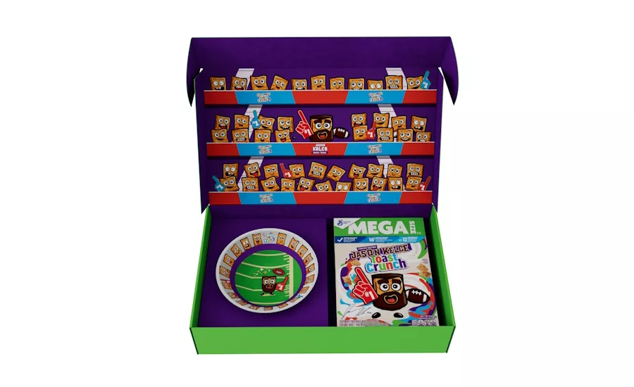 General Mills debuts LTO football packaging for cereals