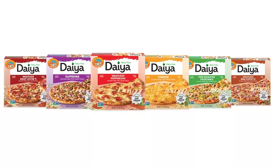 Daiya gives its plant-based pizzas a makeover