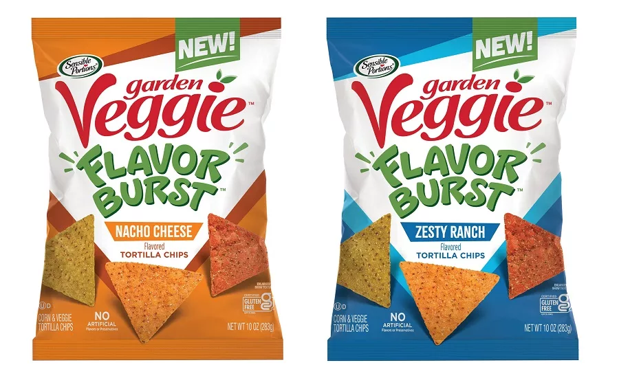 Garden Veggie debuts Flavor Burst tortilla chips | Snack Food