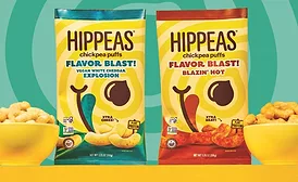 Hippeas introduces Flavor Blast line of chickpea puffs