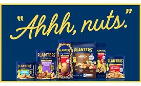 Planters kicks off national ‘Ahhh, nuts’ snack advertising campaign