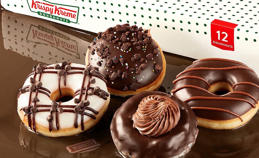 Krispy Kreme joins with Hershey’s on Chocomania Collection