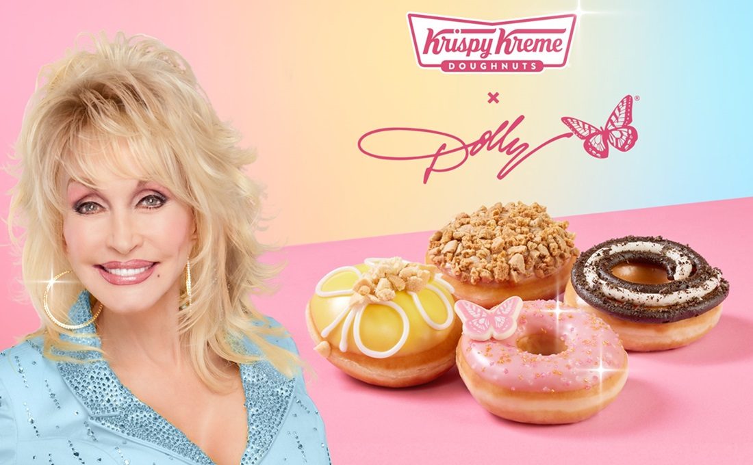 Krispy Kreme joins with Dolly Parton for doughnut collection