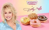 Krispy Kreme joins with Dolly Parton for doughnut collection