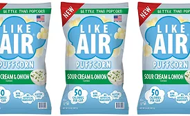 Like Air unveils Sour Cream & Onion Puffcorn