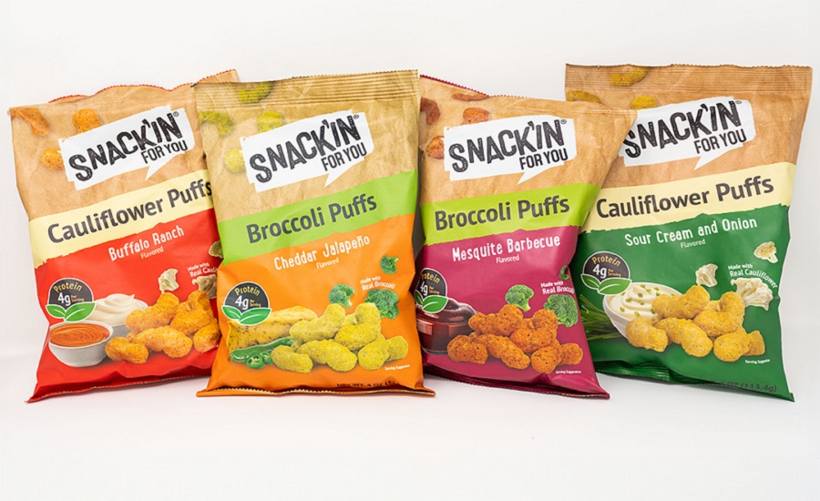 Snack’in For You debuts BFY veggie puff snacks