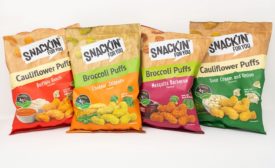 Snack’in For You debuts BFY veggie puff snacks