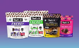 That’s It launches organic energy bars and truffles