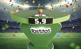 Tostitos Super Bowl countdown clock