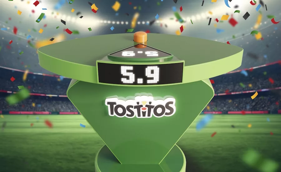 Tostitos Super Bowl countdown clock