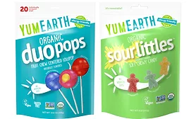 YumEarth introduces Sour Littles and Duo Pops