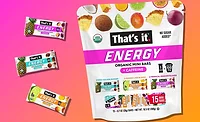That’s it. brings Organic Energy Mini Fruit Bars to Costco