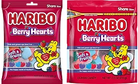 Haribo berry hearts Valentine's Day