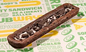 Subway, Oreo partner on footlong cookie
