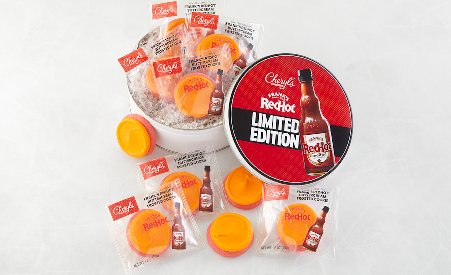 Cheryl's Cookies, Frank's RedHot announce spicy collab | Snack