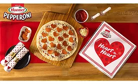 Hormel releases LTO heart-shaped pizza kits
