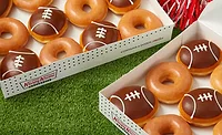 Krispy Kreme celebrates 'Big Game' with Football Dozen Krispy Kreme celebrates 'Big Game' with Football Dozen