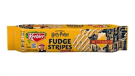 Keebler announces Butterbeer Fudge Stripes Cookies