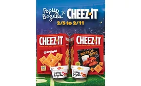 Cheez-It announces PopUp Bagels collaboration