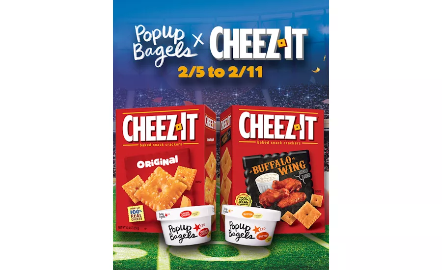 Cheez-It announces PopUp Bagels collaboration