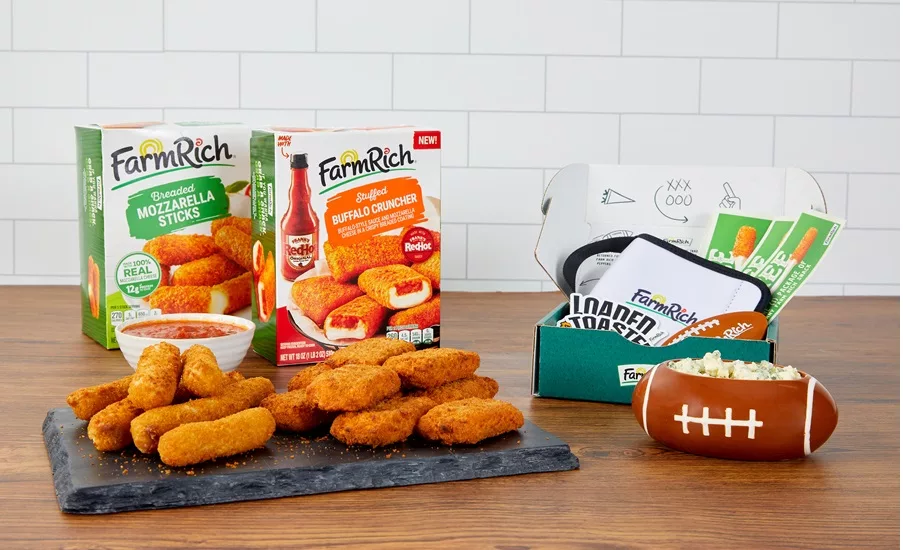 Farm Rich Super Bowl box