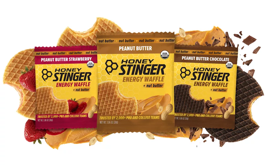 Honey Stinger launches Peanut Butter Energy Waffles