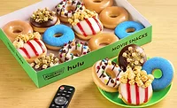 Krispy Kreme, Hulu team up for movie-themed doughnuts Krispy Kreme, Hulu team up for movie-themed doughnuts